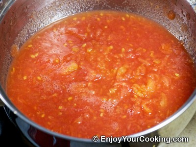 Parmesan Chicken with Tomato Basil Sauce Recipe: Step 4