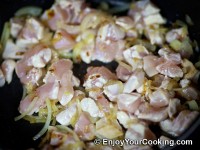 Pasta with Chicken and Mushroom Sauce Recipe: Step 3b