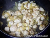 Pasta with Chicken and Mushroom Sauce Recipe: Step 3b