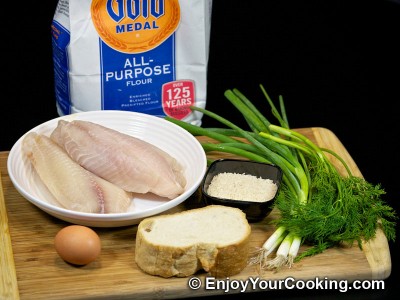 Minced Fish Cutlets with Rice Recipe: Step 1