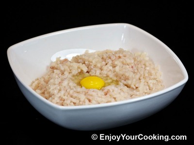 Minced Fish Cutlets with Rice Recipe: Step 4