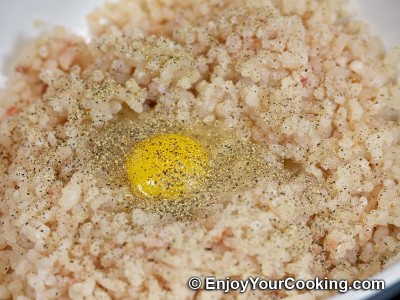Minced Fish Cutlets with Rice Recipe: Step 5