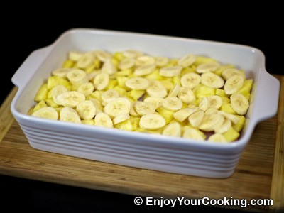 Chicken Meat Roasted with Pineapple and Bananas Recipe: Step 4