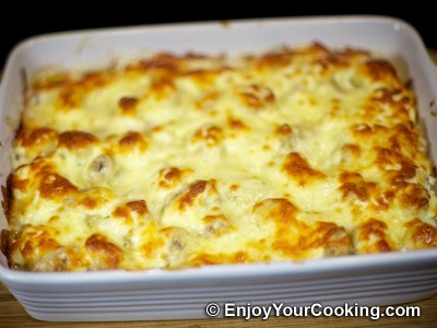 Chicken Meat Roasted with Pineapple and Bananas Recipe: Step 7