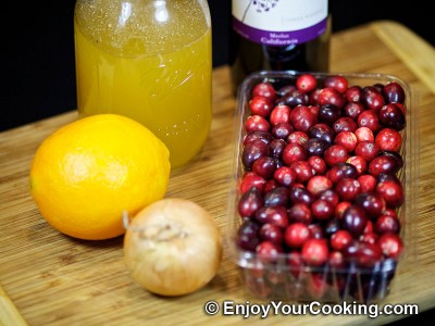 Cranberry Sauce for Meat Recipe: Step 1