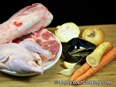 Jellied Meat (Kholodets) Recipe: Step 1