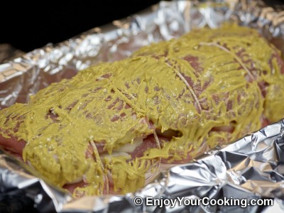 Pork Roast with Apples and Mustard Recipe: Step 5