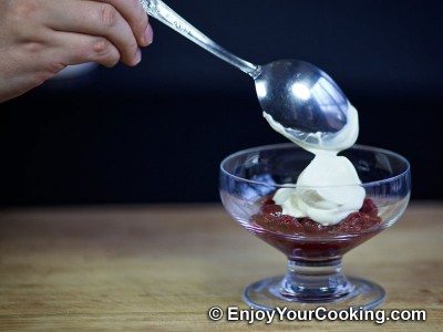 Sour Cherry Dessert with Whipped Cream Recipe: Step 10