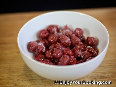 Sour Cherry Dessert with Whipped Cream Recipe: Step 2
