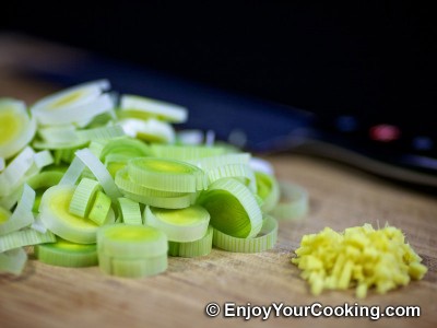 Baby Back Ribs with Soy Sauce, Ginger and Leeks Recipe: Step 12