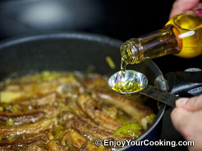 Baby Back Ribs with Soy Sauce, Ginger and Leeks Recipe: Step 22