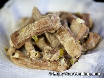 Baby Back Ribs with Soy Sauce, Ginger and Leeks Recipe: Step 9