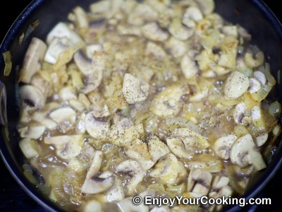 Brussel Sprouts with Mushrooms and Onions Recipe: Step 6