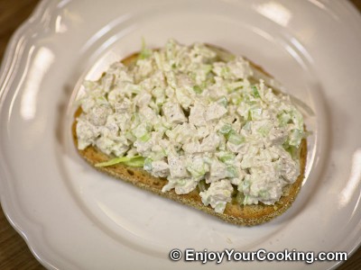 Chicken and Celery Salad Sandwich Recipe: Step 13