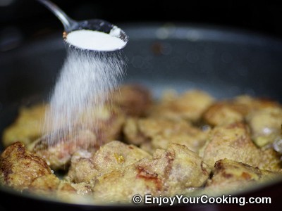 Fried Chicken Liver with Onions Recipe: Step 9
