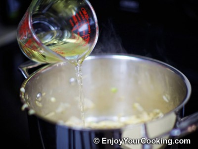 Mussels Steamed with Shallots in Wine and Butter Sauce Recipe: Step 5