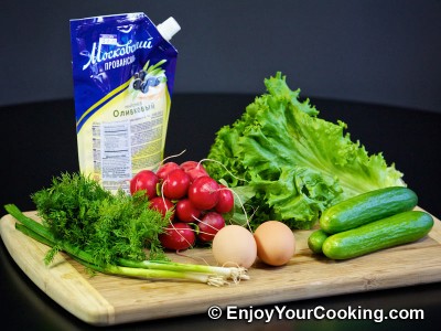 Spring Radish Salad Recipe: Step 1