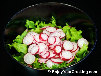 Spring Radish Salad Recipe: Step 3