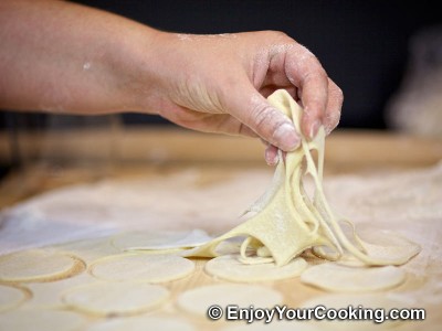 Potato and Mushroom Stuffed Dumplings Recipe: Step 11