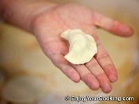 A dumpling is ready!