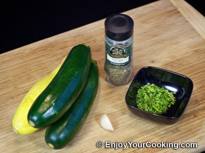 Seared Summer Squash Recipe: Step 1
