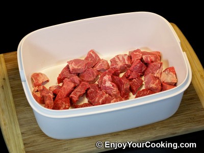 Beef Gyros with Vegetables and Spices Recipe: Step 2
