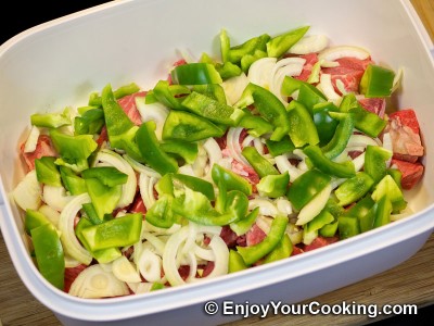 Beef Gyros with Vegetables and Spices Recipe: Step 4