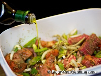 Beef Gyros with Vegetables and Spices Recipe: Step 7
