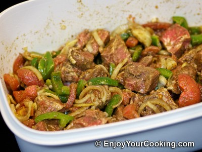 Beef Gyros with Vegetables and Spices Recipe: Step 9