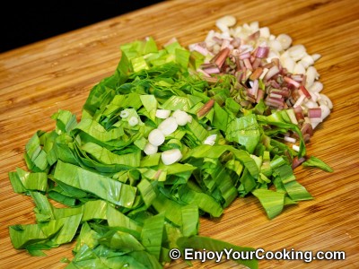 Ramps Spring Salad with Eggs and Cucumbers Recipe: Step 4