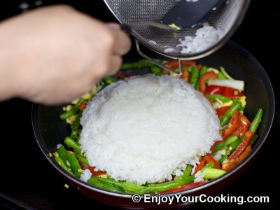 Fried Rice with Chicken and Vegetables Recipe: Step 15