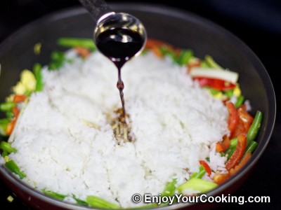 Fried Rice with Chicken and Vegetables Recipe: Step 16