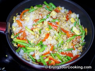 Fried Rice with Chicken and Vegetables Recipe: Step 17