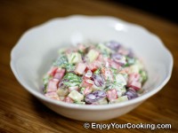 Bean, Cucumber and Bell Pepper Salad Recipe