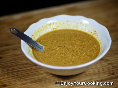 Salmon in Mustard, Lemon Juice and Soy Sauce Marinade Recipe: Step 5