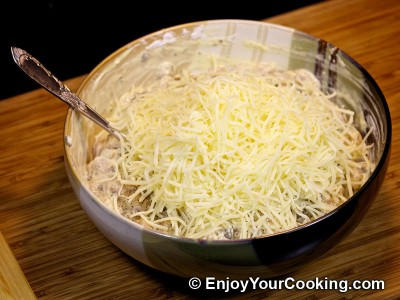 Chicken Cutlets with Mushroom and Cheese Recipe: Step 11