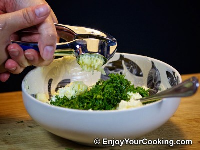 Herb Butter with Dill and Garlic Recipe: Step 4
