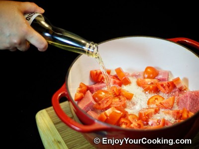 Meat Stew with Beer, Mushrooms and Vegetables Recipe: Step 4