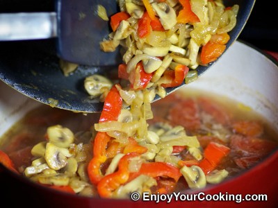 Meat Stew with Beer, Mushrooms and Vegetables Recipe: Step 8