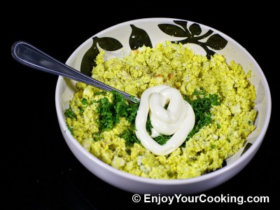 Deviled Eggs with Blue Cheese Recipe: Step 10