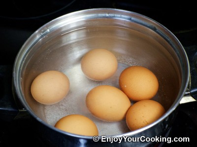 Deviled Eggs with Blue Cheese Recipe: Step 2