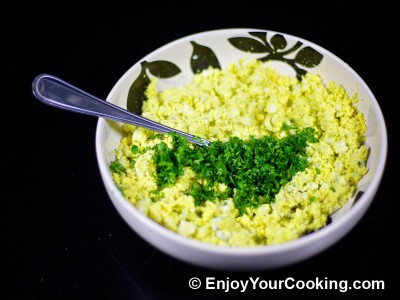 Deviled Eggs with Blue Cheese Recipe: Step 8