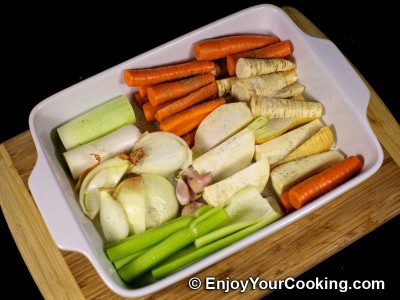 How to Make Vegetable Broth Recipe: Step 2