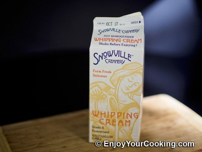 How to Make Butter from Whipping Cream: Step 1