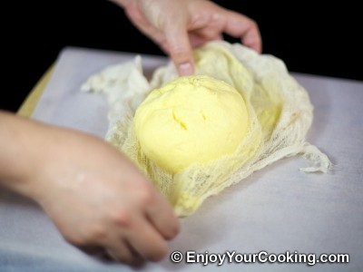 How to Make Butter from Whipping Cream: Step 10