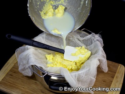 How to Make Butter from Whipping Cream: Step 8
