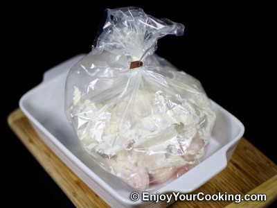 Whole Roasted Chicken with Mayo and Garlic Recipe: Step 6