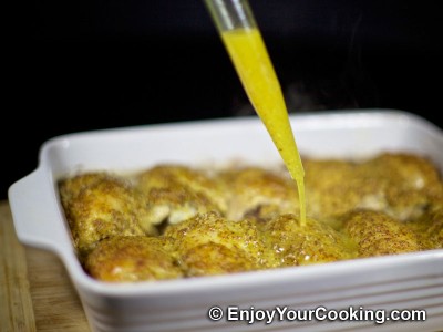 Chicken with Mustard, Honey and Curry Recipe: Step 10