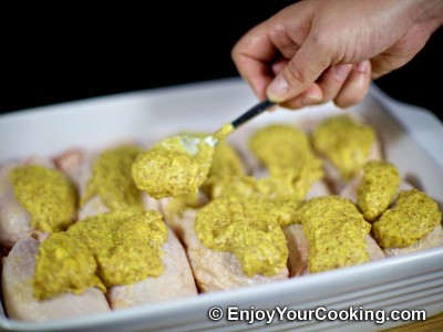 Chicken with Mustard, Honey and Curry Recipe: Step 8