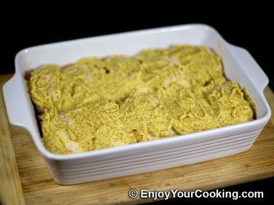 Chicken with Mustard, Honey and Curry Recipe: Step 9
